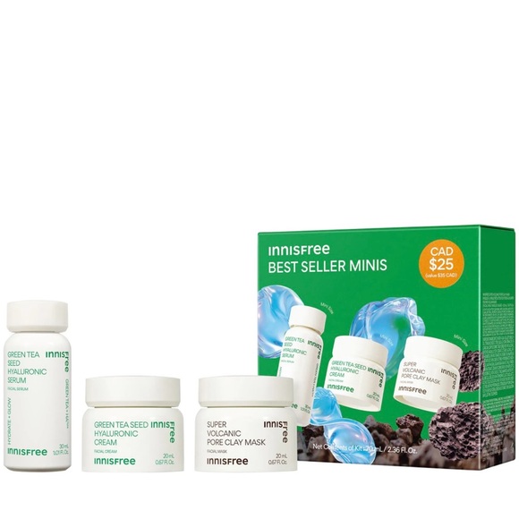 innisfree
HYDRATE + PURIFY PORES Bestseller Minis Set - Picture 1 of 3